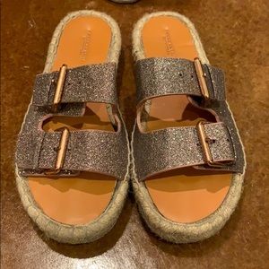 American eagle sparkly sandals